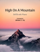 High On A Mountain SATB choral sheet music cover